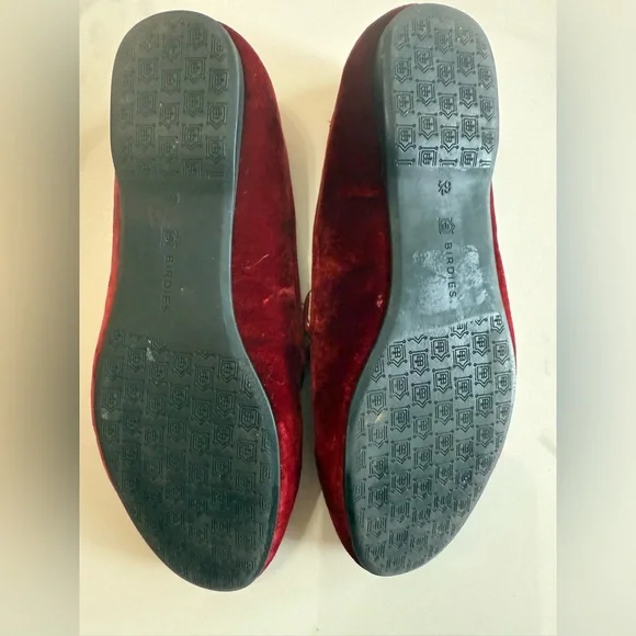 Birdies Starling Ref Velvet Slippers with Faux Fur Lining. 6.5 - Picture 5 of 5